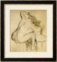 A Seated Woman Styling Her Hair by Edgar Degas Limited Edition Print