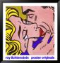 The Kiss Iv by Roy Lichtenstein Limited Edition Pricing Art Print