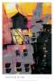 Rooftops In Pink by Patti Mollica Limited Edition Pricing Art Print