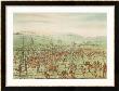 Large Crowd Of Native Americans Play Lacrosse by George Catlin Limited Edition Print