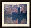 Parliament, Sunset, 1902 by Claude Monet Limited Edition Print