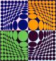 Thez Ii by Victor Vasarely Limited Edition Print