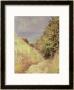 Chemin De La Cavee, Pourville, 1882 by Claude Monet Limited Edition Print