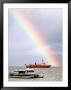 Rainbow Over Ships In Beagle Channel, Ushuaia, Argentina by Michael Taylor Limited Edition Pricing Art Print
