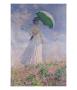 Woman With A Parasol Turned To The Right, 1886 by Claude Monet Limited Edition Print