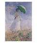 Woman With A Parasol Turned To The Right, 1886 by Claude Monet Limited Edition Print