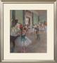 Classe De Danse by Edgar Degas Limited Edition Pricing Art Print