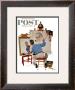 Triple Self-Portrait Saturday Evening Post Cover, February 13,1960 by Norman Rockwell Limited Edition Print