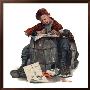 Pen Pals, January 17,1920 by Norman Rockwell Limited Edition Print