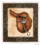 English Riding Saddles Ii by Mary Beth Zeitz Limited Edition Print