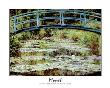Bridge Over A Pool Of Water Lilies by Claude Monet Limited Edition Print