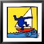 Untitled, 1987 (Red Boat) by Keith Haring Limited Edition Pricing Art Print
