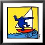 Untitled, 1987 (Red Boat) by Keith Haring Limited Edition Print