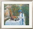 French Tea Garden by Childe Hassam Limited Edition Pricing Art Print