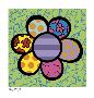 Flower Power Iv by Romero Britto Limited Edition Pricing Art Print