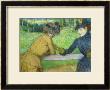 Two Women Leaning On A Gate by Edgar Degas Limited Edition Print