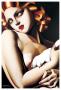 Woman With Dove by Tamara De Lempicka Limited Edition Print