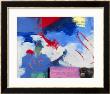 Abstract, Red, Blue by Patricia Brown Limited Edition Pricing Art Print
