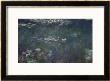 Waterlilies: Green Reflections, 1914-18 (Central Section) by Claude Monet Limited Edition Print