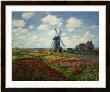 A Field Of Tulips In Holland, 1886 by Claude Monet Limited Edition Print