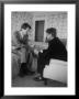 Senator John F. Kennedy And Brother Robert F. Kennedy Conferring In Hotel Suite During Convention by Hank Walker Limited Edition Print