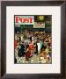 Union Train Station, Chicago, Christmas Saturday Evening Post Cover, December 23,1944 by Norman Rockwell Limited Edition Pricing Art Print