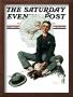 Cupid's Visit Saturday Evening Post Cover, April 5,1924 by Norman Rockwell Limited Edition Pricing Art Print