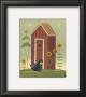 Outhouse With Cat by Warren Kimble Limited Edition Pricing Art Print