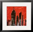 Red Cityscape by Paul Brent Limited Edition Pricing Art Print