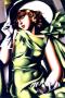 Jeune Fille En Vert by Tamara De Lempicka Limited Edition Print