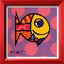 Striped Fish by Romero Britto Limited Edition Pricing Art Print