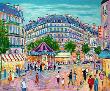 Manege Le Soir A Paris by Jean-Claude Picot Limited Edition Pricing Art Print