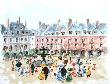 Paris, La Place Des Vosges by Urbain Huchet Limited Edition Pricing Art Print
