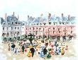 Paris, La Place Des Vosges by Urbain Huchet Limited Edition Pricing Art Print