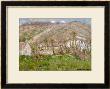 Hamlet On The Cliffs Near Giverny 1883 by Claude Monet Limited Edition Print