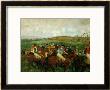 Gentlemen Race. Before The Departure, 1862 by Edgar Degas Limited Edition Print