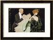 Gentleman Helps A Lady With Her Shawl by Evans Limited Edition Print
