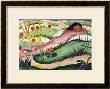Nude Lying In The Flowers by Franz Marc Limited Edition Print
