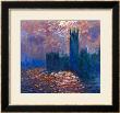 London, The Parliament; Reflections On The Thames River, 1899-1901 by Claude Monet Limited Edition Pricing Art Print