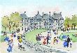 Paris, Le Jardin Du Luxembourg by Urbain Huchet Limited Edition Print