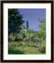 Flowering Garden At Sainte-Adresse, Circa 1866 by Claude Monet Limited Edition Print