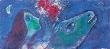 Frau Mit Grã¼nem Esel by Marc Chagall Limited Edition Print