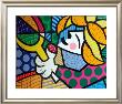 Tennis Suite Girl by Romero Britto Limited Edition Pricing Art Print