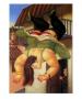 Over The Balcony by Fernando Botero Limited Edition Print