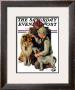 Making Friends Or Raleigh Rockwell Saturday Evening Post Cover, September 28,1929 by Norman Rockwell Limited Edition Print