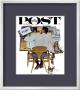 Artist At Work Saturday Evening Post Cover, September 16,1961 by Norman Rockwell Limited Edition Print
