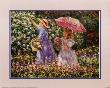 Picking Flowers by Mary Schaefer Limited Edition Pricing Art Print