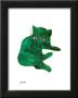 Untitled (Green Cat), C. 1956 by Andy Warhol Limited Edition Print