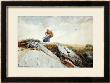 Down The Cliff, 1883 by Winslow Homer Limited Edition Print