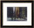 Wall Street Blizzard, New York City by Patti Mollica Limited Edition Pricing Art Print